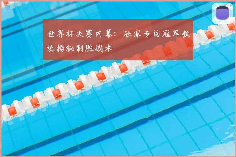 世界杯决赛内幕：独家专访冠军教练揭秘制胜战术